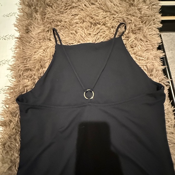 Abercrombie & Fitch high neckline Bodysuit Tank O-Ring Detail - Picture 4 of 4